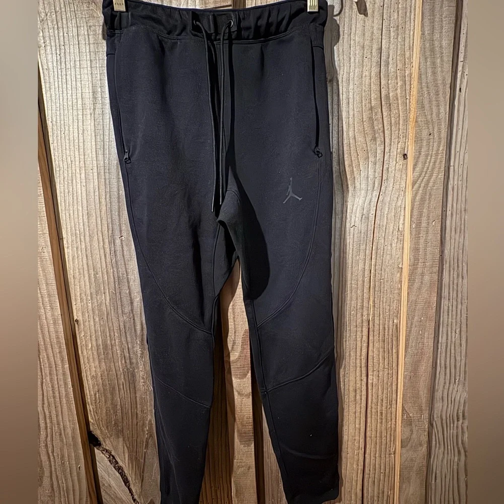 Men AIR JORDAN DRI-FIT SPORT AIR FLEECE PANTS sweatpants joggers size small slim - Picture 6 of 16